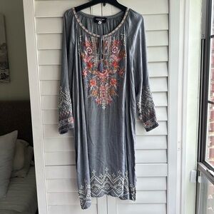 Johnny Was Embroidered Dress